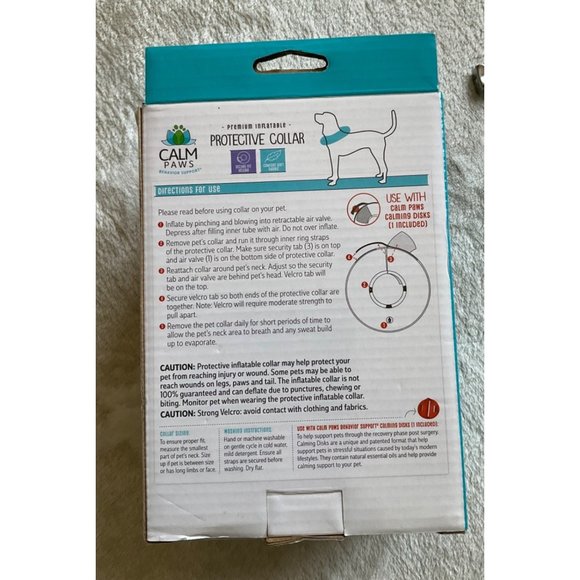 New Calm Paws Premium Inflatable protective collar size Medium - Picture 4 of 7